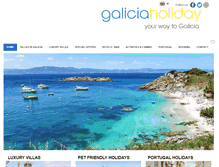 Tablet Screenshot of galiciaholiday.com